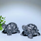3.0" Fossil Stone Turtle Carvings Crystal Healing Bulk Wholesale