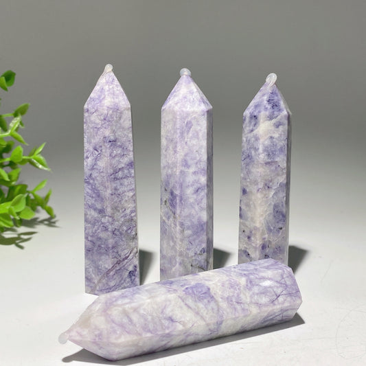 2.5"-4.0" Lavender Jasper Point Bulk Wholesale