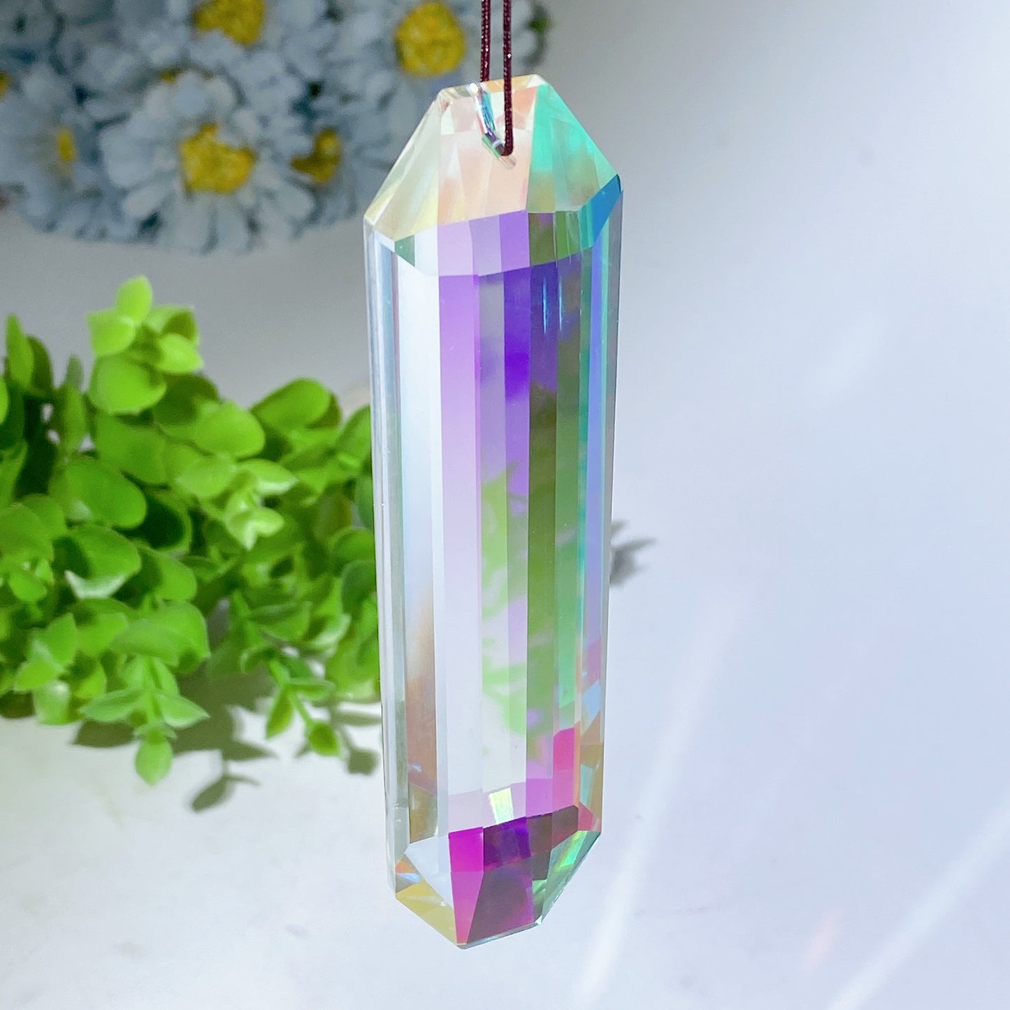 4.7" Aura Glass Suncatcher Bulk Wholesale