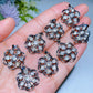 Cooper Silver Plated Herkimer Diamond Spinning Pendant Crystal Healing Bulk Wholesale