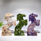 15cm Natual Gemstone Horse Carving Crystal Healing Bulk Wholesale