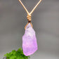 1.5"-2.3" Raw Amethyst Necklace Bulk Wholesale