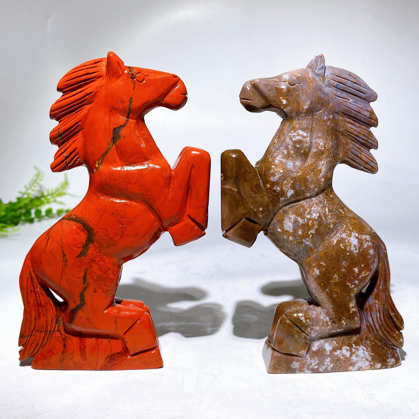 15cm Natual Gemstone Horse Carving Crystal Healing Bulk Wholesale