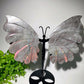 6.0" Labradorite Butterfly Wings with Stand Bulk Wholesale