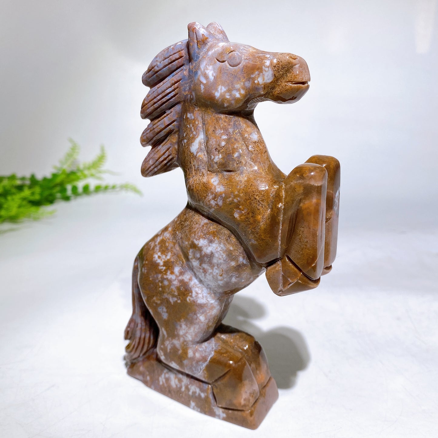 15cm Natual Gemstone Horse Carving Crystal Healing Bulk Wholesale