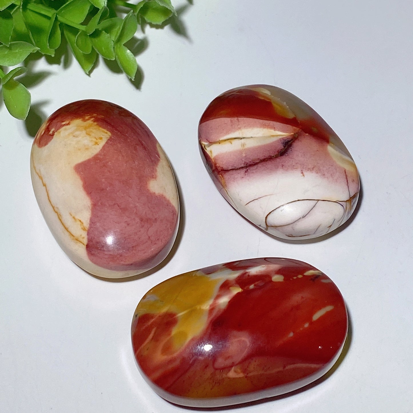 2.2" -2.5" Mookite Palm Stone Crystal Healing Bulk Wholesale