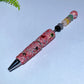 Bling Rhinestone DIY Beadable Twist Ballpoint Pen with Natural Crystal Bead Crystal Healing Bulk Wholesale