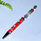 Twist Ballpoint Pen with Natural Crystal Beads for Halloween Christmas Crystal Healing Bulk Wholesale