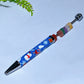Twist Ballpoint Pen with Natural Crystal Beads for Halloween Christmas Crystal Healing Bulk Wholesale