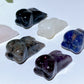 1.3" Mixed Crystal Tooth Carvings Crystal Healing Bulk Wholesale