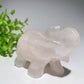 3.2" Mixed Crystal Elephant Carvings Bulk Wholesale