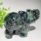 3.2" Mixed Crystal Elephant Carvings Bulk Wholesale