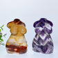 23.9" Mookite Dream Amethyst Woman Model Body Carvings Crystal Healing Bulk Wholesale