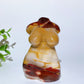 2.9" Mookite Dream Amethyst Crystal Model Carvings Crystal Healing Bulk Wholesale