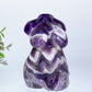 23.9" Mookite Dream Amethyst Woman Model Body Carvings Crystal Healing Bulk Wholesale