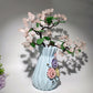 Ceramic Vase with Rose Quartz Flower Bulk Wholesale