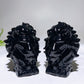 3.2" Natural Black Obsidian Lion Head Carving Wholesale