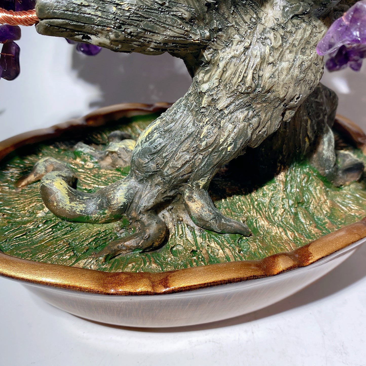 30-35cm Amethyst Citrine Treasure Tree Free Form Crystal Healing Bulk Wholesale