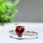 Adjustable Sterling Silver Garnet Opal Ring Bulk Wholesale