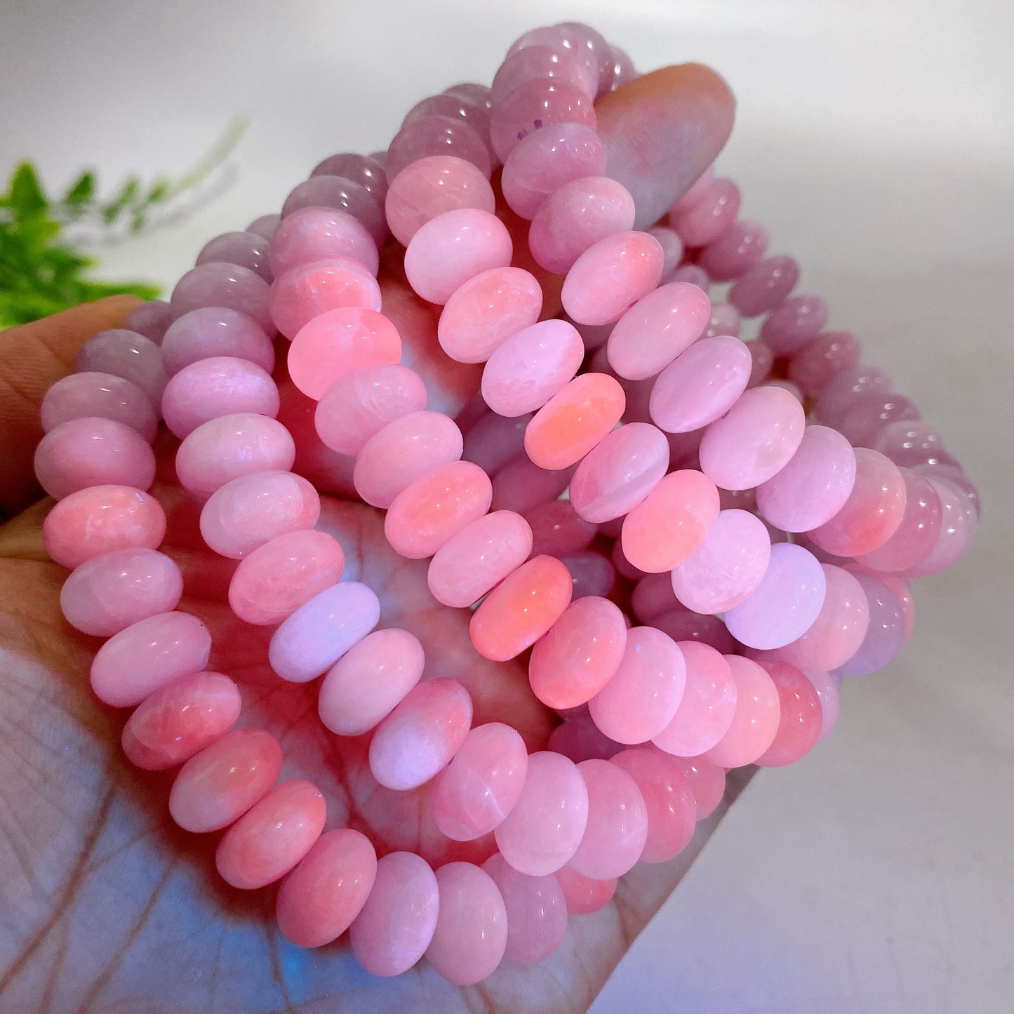 11mm UV Reactive Kunzite Bracelet Wholesale