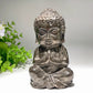 4.5" Pyrite Buddha Carvings Bulk Wholesale