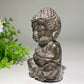 4.5" Pyrite Buddha Carvings Bulk Wholesale