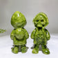 4.0" Natural Serpentine Hoodie Ghost Carving for Halloween Wholesale