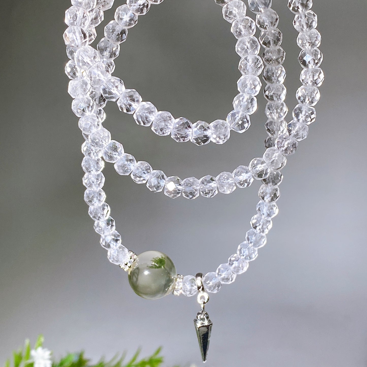 Natural Faceted Clear Quartz Citrine Bracelet Necklace Wholesale