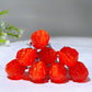 Crystal Flower Carving with Silver Color Metal Stem Wholesale