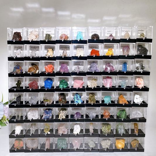 72pcs Boxes Specimen Collection Crystal Healing Bulk Wholesale