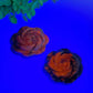 2.0" UV Reactive Hackmanite Flower Carvings Bulk Wholesale