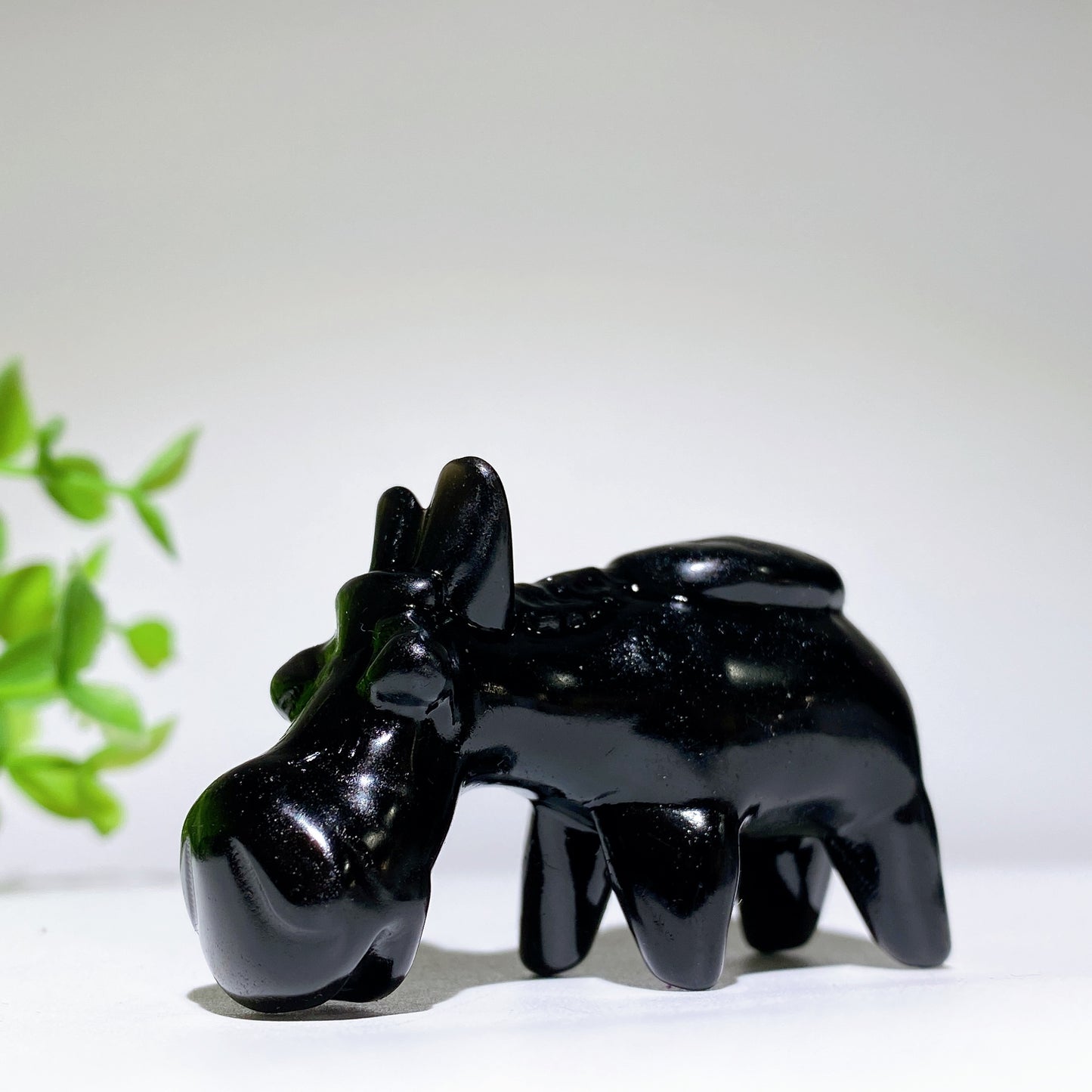 2.3" Mixed Crystal Donkey Carvings Crystal Healing Bulk Wholesale