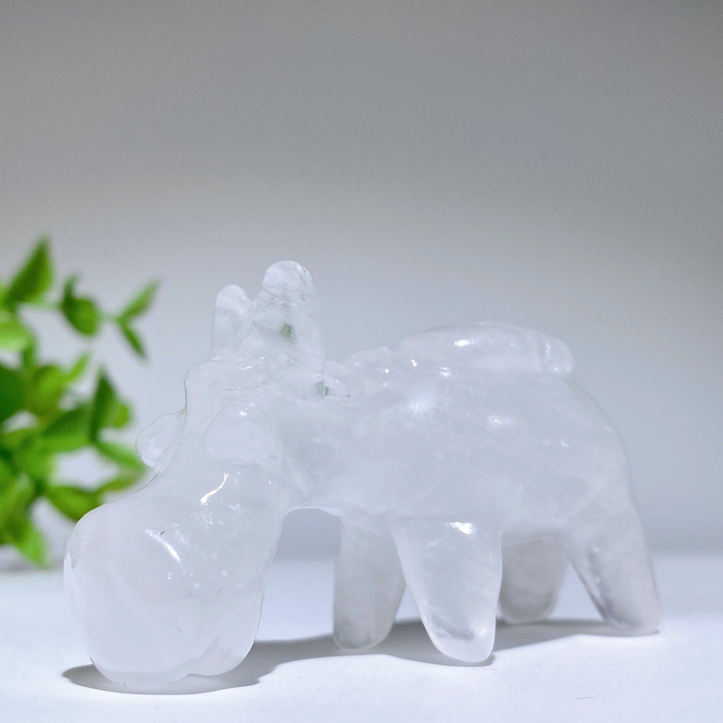 2.3" Mixed Crystal Donkey Carvings Crystal Healing Bulk Wholesale