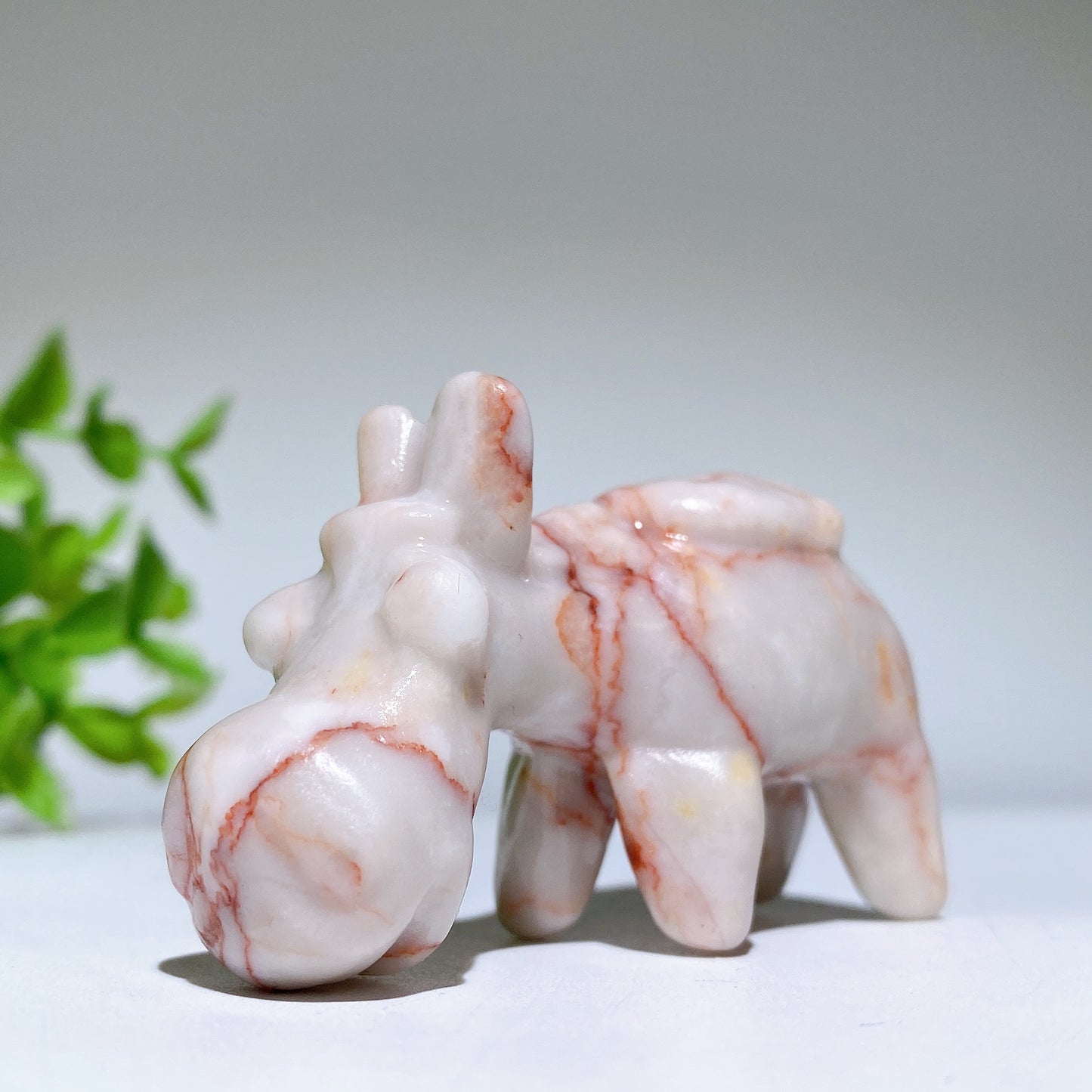 2.3" Mixed Crystal Donkey Carvings Crystal Healing Bulk Wholesale