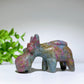 2.3" Mixed Crystal Donkey Carvings Crystal Healing Bulk Wholesale