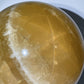 Large Unique Star Citrine Sphere with Wooden Stand