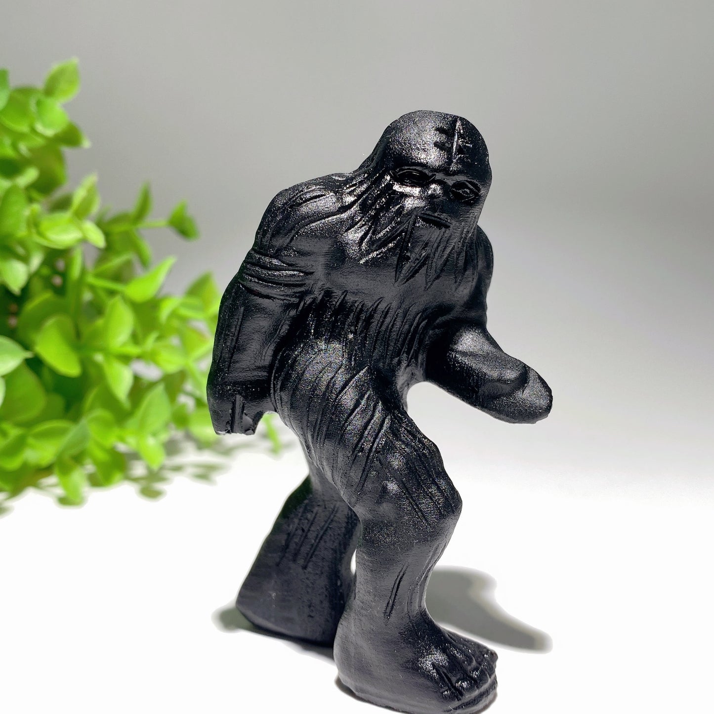 3.2" Mixed Crystal Sasquatch Carvings Bulk Wholesale