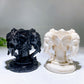 8cm Resin Three-elephants Stand Wholesale