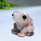 1.4" Crystal Toad Frog Carving Wholesale
