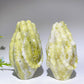4.6" Serpentine Praying Hands Carvings Crystal Healing Bulk Wholesale