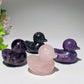 1.8" Mixed Crystal Duck Carvings Crystal Healing Bulk Wholesale