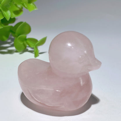 1.8" Mixed Crystal Duck Carvings Crystal Healing Bulk Wholesale