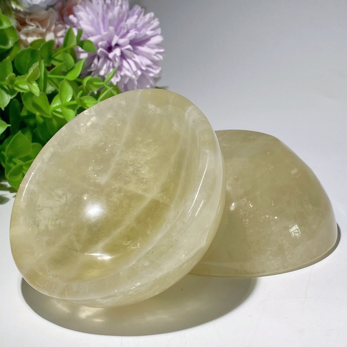 3.6" Citrine Bowl Carvings Bulk Wholesale