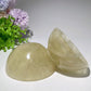 3.6" Citrine Bowl Carvings Crystal Healing Bulk Wholesale