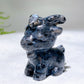 2.3" Natural Crystal Goat Carving Wholesale