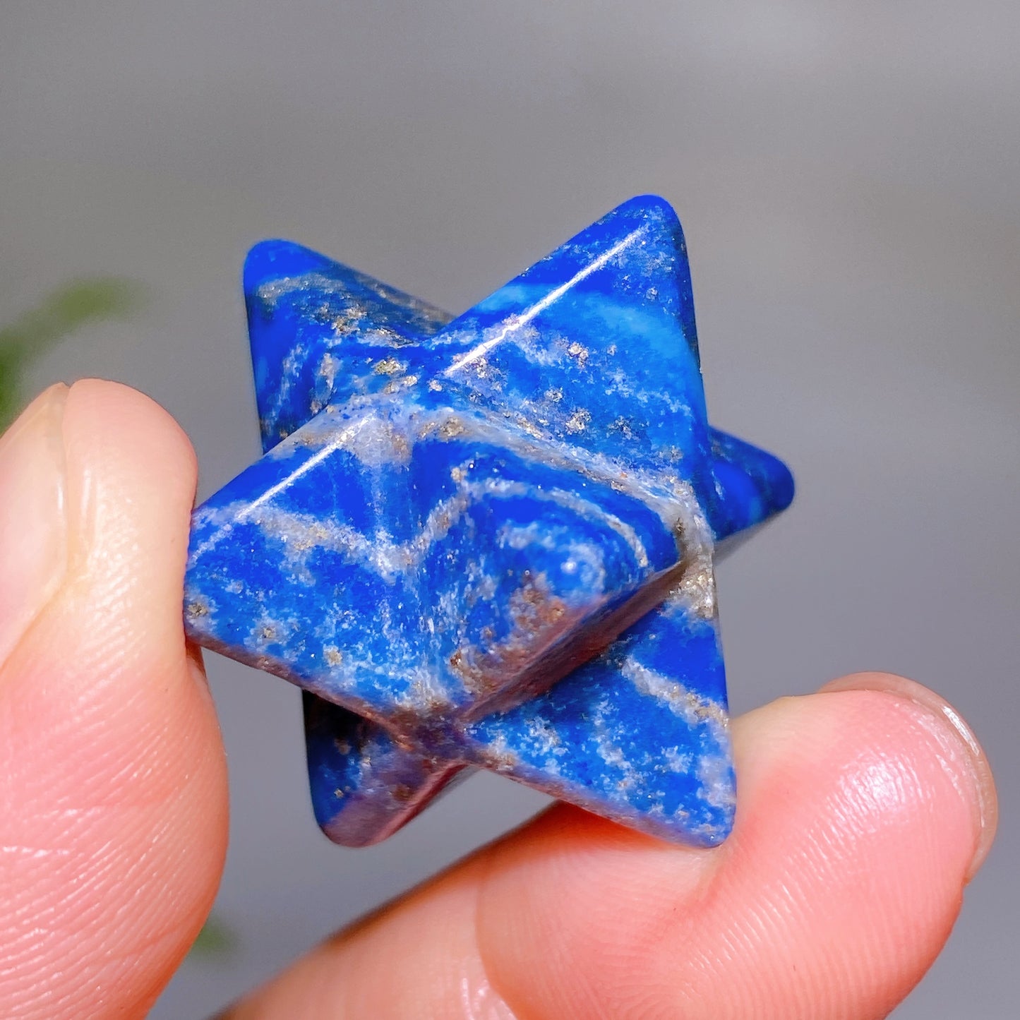 1.2" Natural Crystal Merkaba Carving Wholesale