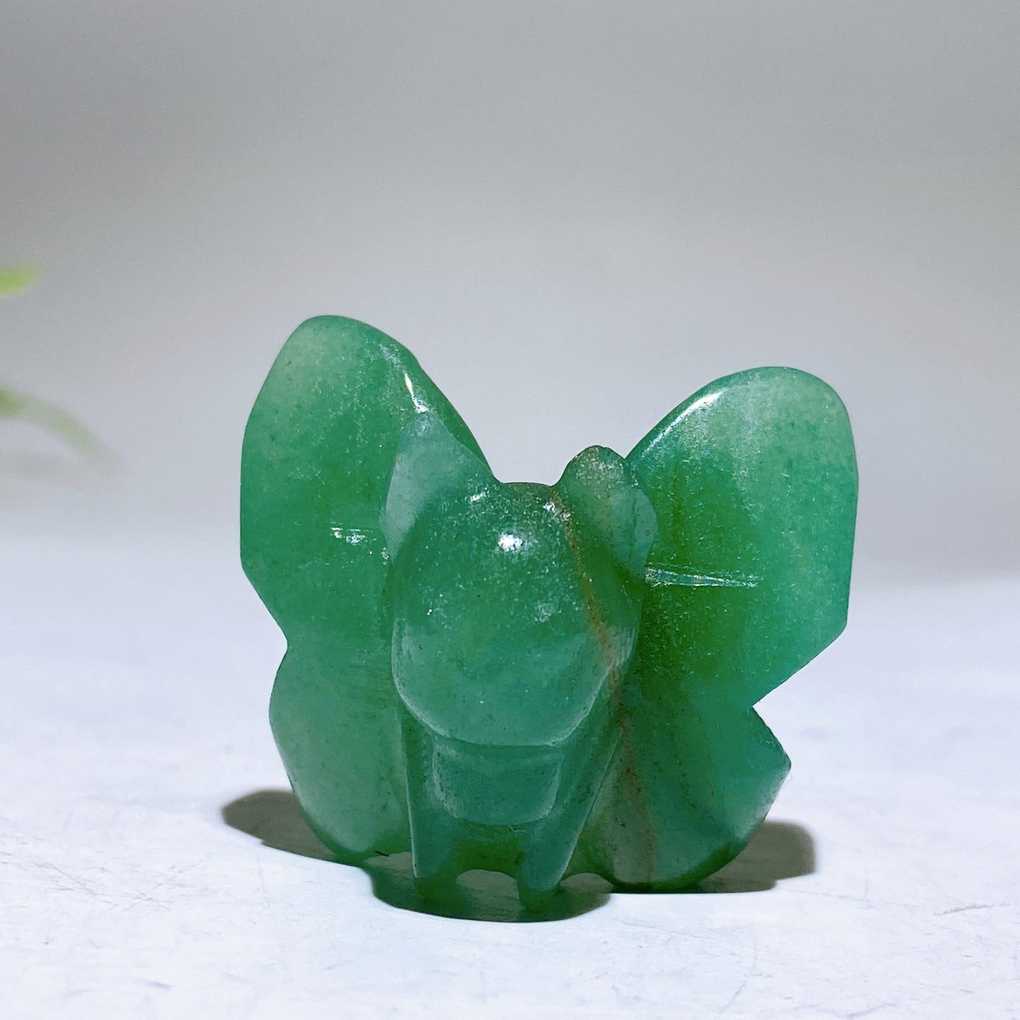 1.4" Natural Crystal Butterfly Carving Wholesale