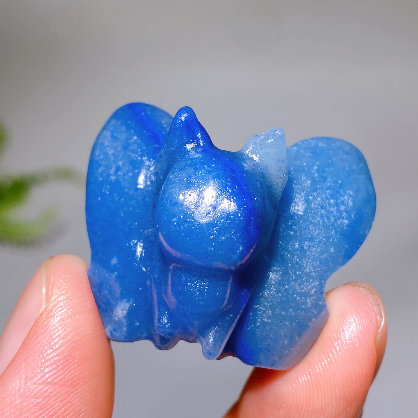 1.4" Natural Crystal Butterfly Carving Wholesale