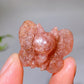 1.4" Natural Crystal Butterfly Carving Wholesale