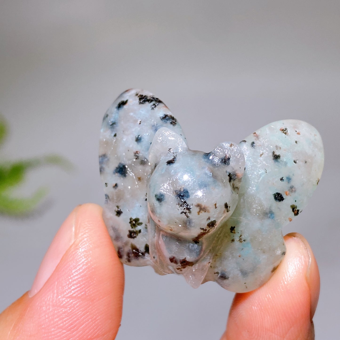 1.4" Natural Crystal Butterfly Carving Wholesale